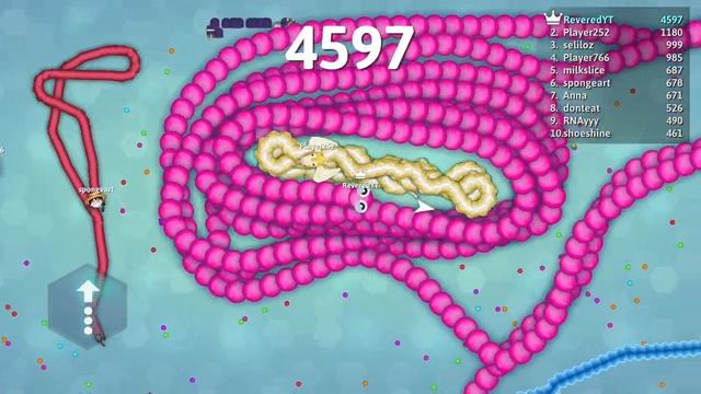 Snake.io Game ? | Pro Giant Pinky Vs Troll Players In Epic #Snakeio #Gameplay | Episode #124 смотреть онлайн