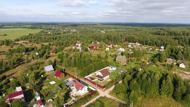 АЭРОСЪЕМКА DJI PHANTOM, Земля в Подмосковье, участки, съемка с квадрокоптера смотреть онлайн