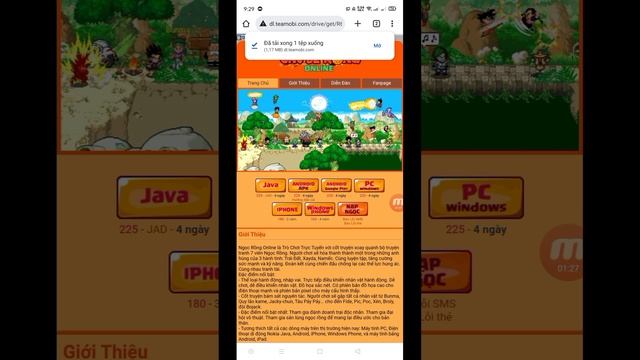 Tải Ngọc Rồng Online Cho Điện thoại Java Có Đuôi .jar Trên Trang Chủ | Tải Dragonboy.jar , NRO.jar смотреть онлайн