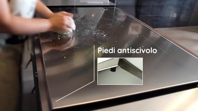 Spianatoia piano multifunzione in acciaio inox смотреть онлайн