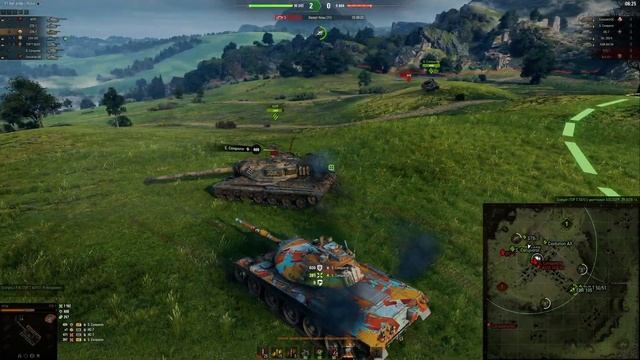 World of Tanks | Пробиваемся в ранг Железо на STB-1 смотреть онлайн