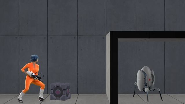 Space Girl Plays Portal! | Lauren Francesca смотреть онлайн