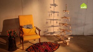 Ёлка из реек своими руками