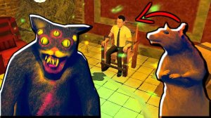 ПОКАЗЫВАЮ Плохую КОНЦОВКУ СУМАСШЕДШАЯ КОШКА! Страшный ХОРРОР игра Cat Fred Evil Pet