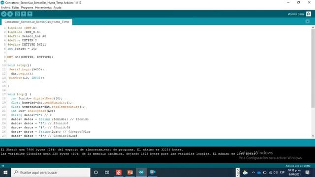 Interfaz Python Arduino смотреть онлайн