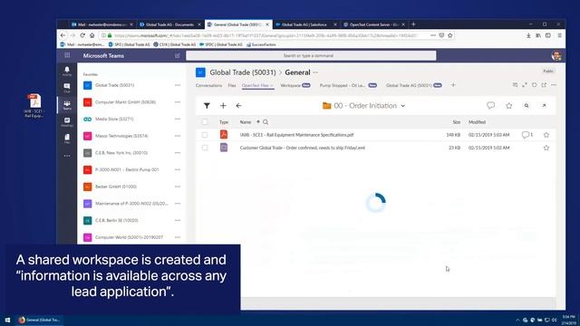 OpenText Extended ECM Demo: Content embedded in MS Office 365, Salesforce, and SAP смотреть онлайн