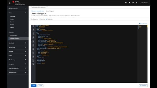 F5 Container Ingress Services Operator in OpenShift смотреть онлайн