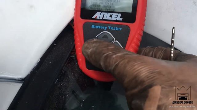 Starter Replacement & Ancel Battery Tester - Subaru Impreza 2.5RS GC8 Video 6