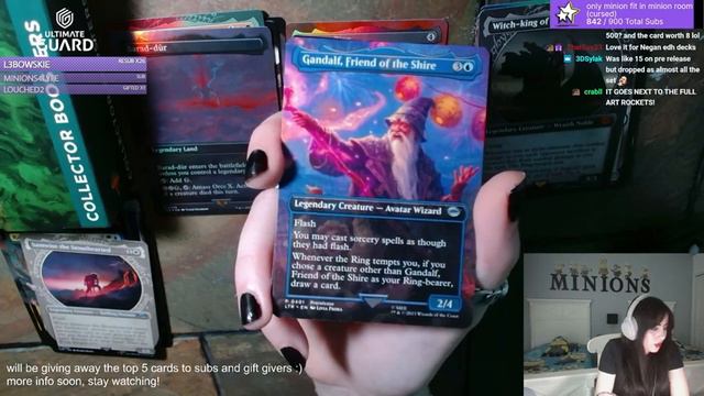 MTG Lord of the Rings Collector Box Opening | Ashlizzlle смотреть онлайн