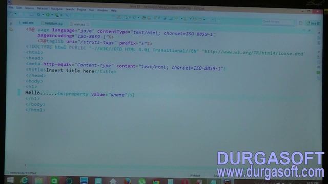 Steps to Design First Web Application in Struts 2.X Version смотреть онлайн