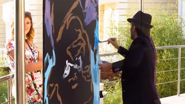 Портрет именинника в технике "fast paint" ARTLUMEN SHOW смотреть онлайн