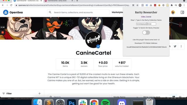 Rarity Researcher Tool Chrome Extension for Open Sea - How To Use смотреть онлайн