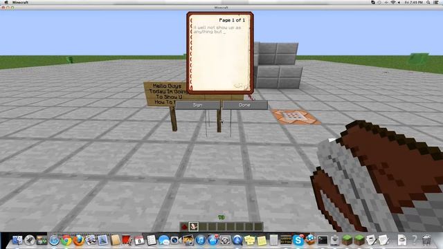 Minecraft How To Put Color Texts In Your Written Book смотреть онлайн