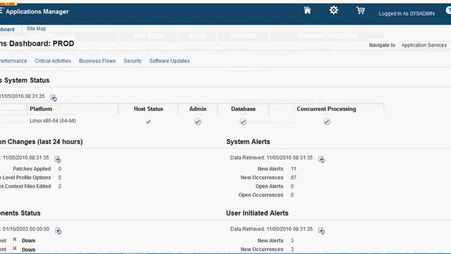Oracle E-Business Suite New Release 12.2.5 Demo / Tour смотреть онлайн