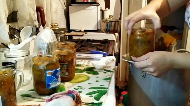 VLOG:?заготовки на зиму,баклажаны "десятка" рецепт? абрикосовое варенье?персики? смотреть онлайн