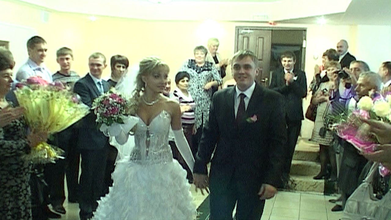 Начало свадебного банкета, зимняя свадьба смотреть онлайн