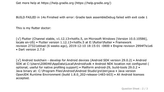 Android : Flutter: Execution failed for task ':app:compileDebugKotlin' смотреть онлайн