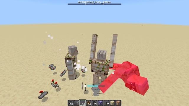 Enchanted Iron Golem vs All Minecraft Mobs x100 - Enchanted Iron Golem (Minecraft Dungeons) vs Mobs смотреть онлайн