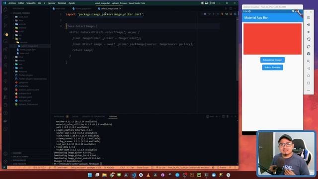 Curso de Flutter: SUBIR imágenes a FIREBASE STORAGE (100% explicado) 2023 смотреть онлайн