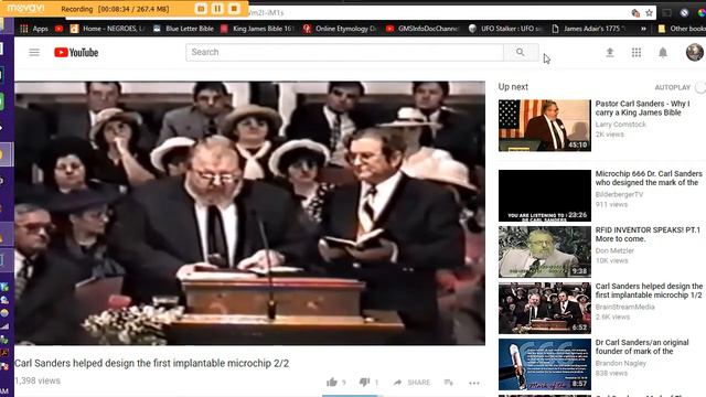 Carl Sanders, inventor of the RFID Microchip/ Mark of the Beast on prophesy! смотреть онлайн