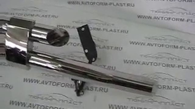 Защита переднего бампера двойная с пластинами Ø63/63 мм Renault Duster. смотреть онлайн