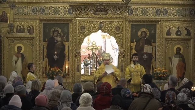 18.12.2022 Литургия. Свт. Николая, архиеп. Мир Ликийских, чудотворца. Престольный праздник Собора смотреть онлайн