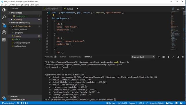 How to setup GraphQL Subscriptions on Apollo Server (v2). смотреть онлайн