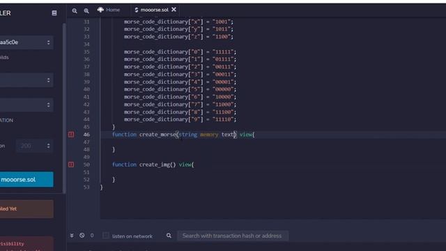 Solidity Course: Mooorse3 — ERC721 contract , dynamically generated NFT, docker,withdrawal, mapping смотреть онлайн