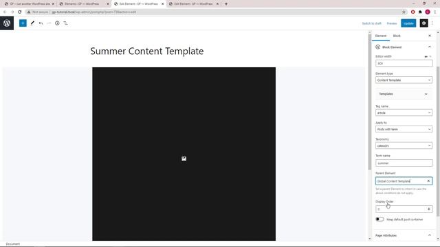 GeneratePress - Block Element Content Template Demo 2: Using multiple templates смотреть онлайн