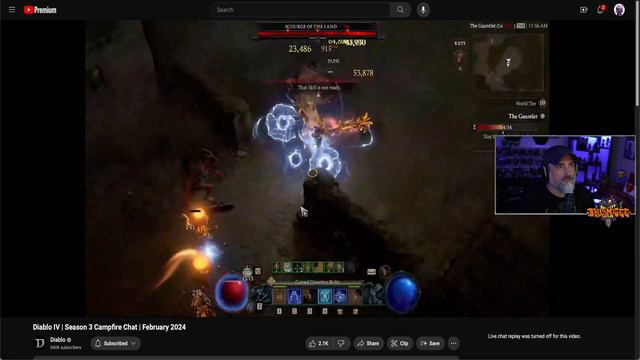 2/29/24 Stream - Diablo 4 - S3 Mid-Season Campfire Chat React смотреть онлайн