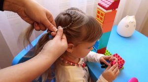 Детские Прически для девочек в садик в школу Hairstyle for girls for school