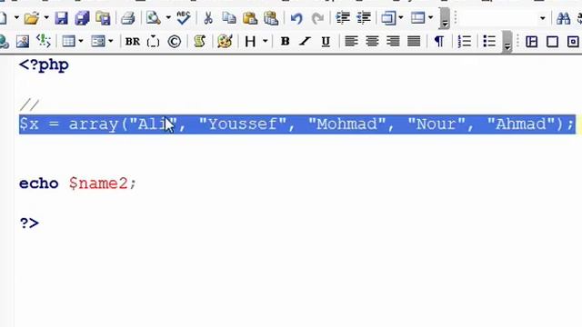 005 php start with array смотреть онлайн