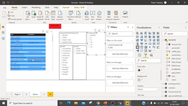 Filter Power BI Reports using D365 Option Sets смотреть онлайн