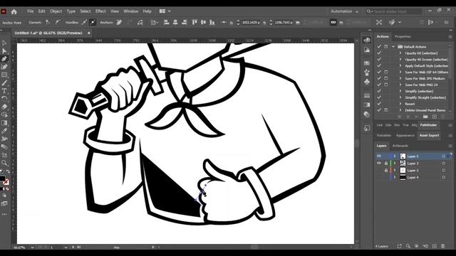 The Mascot Logo Design Process from start to finish #1 | SpeedArt смотреть онлайн