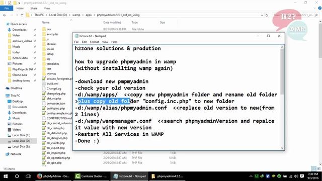 how to Update/upgrade phpmyadmin in wamp смотреть онлайн