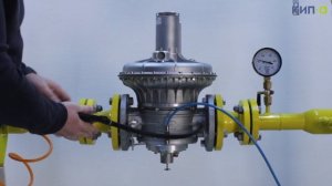 Madas RG/2MB Ду80 регулятор газа - настройка и запуск в работу