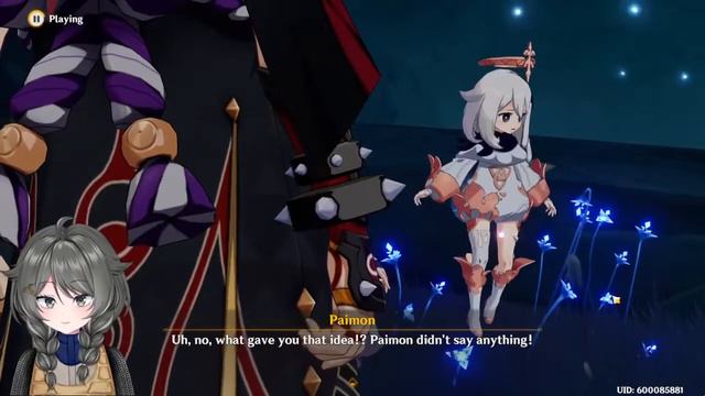 Meeting Kuki Shinobu first time Genshin Impact смотреть онлайн
