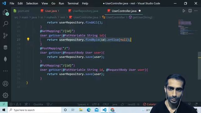 Java Spring boot MongoDB REST API | VS Code | Docker | Springfox смотреть онлайн