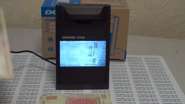 Детектор валют DORS 1000 M3 смотреть онлайн