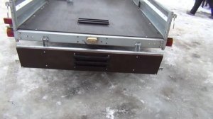 Трапы для заезда снегохода прицепа AvtoS