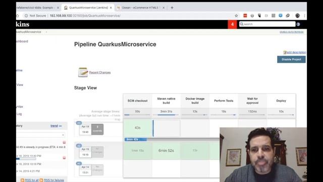 CI/CD Deployment pipeline using Jenkins on Kubernetes to deploy a Quarkus Cloud-native application смотреть онлайн