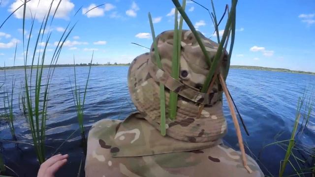 Целый день провели в лодке !!!