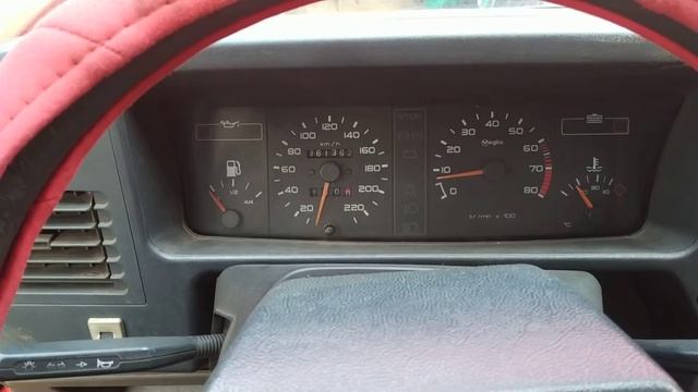 Пежо 309. Первый запуск после ремонта. смотреть онлайн