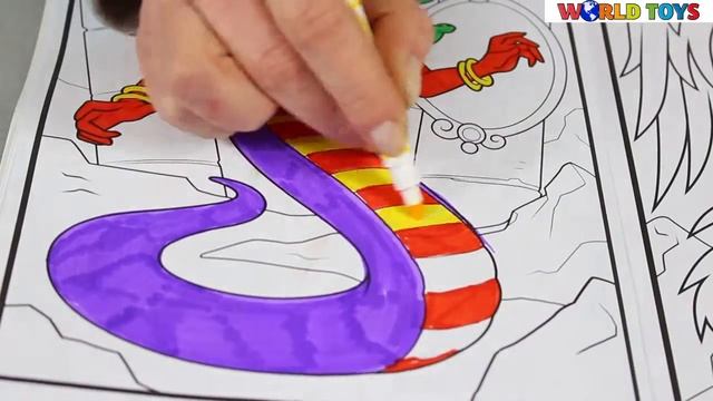 Crayola - Colour Alive - Mythical Creatures - Colouring Set - 95 1051 смотреть онлайн