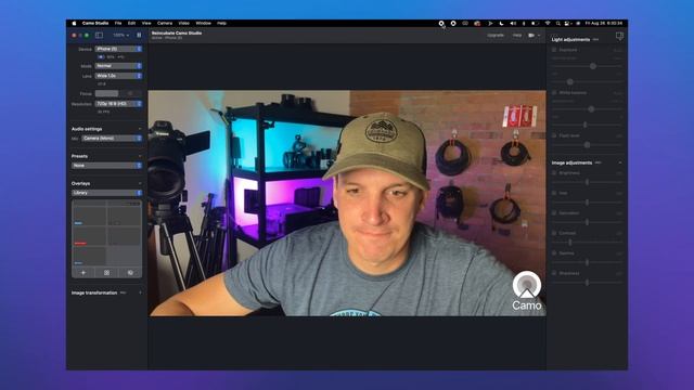 Turn Your Phone Into a Webcam — Camo App Tutorial смотреть онлайн
