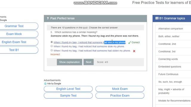 past perfect tense grammar questions смотреть онлайн