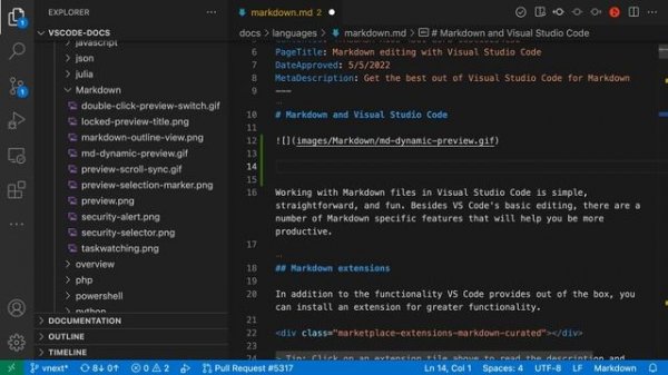 VS Code tips — Add images and links in Markdown by dragging and dropping