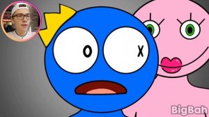 ЧТО СДЕЛАЛ СИНИЙ ДРУГ С ЗЕЛЁНЫМ ?! ? РАДУЖНЫЕ ДРУЗЬЯ ROBLOX в ПОППИ ПЛЕЙТАЙМ - Rainbow Friends