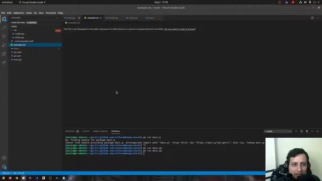 excel con golang como crear y manipular hojas de calculo de .xlsx con execelize y go смотреть онлайн