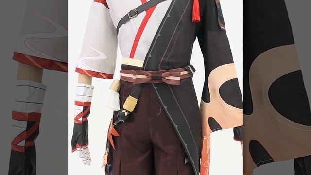 Genshin Impact Kazuha Cosplay Costume Display